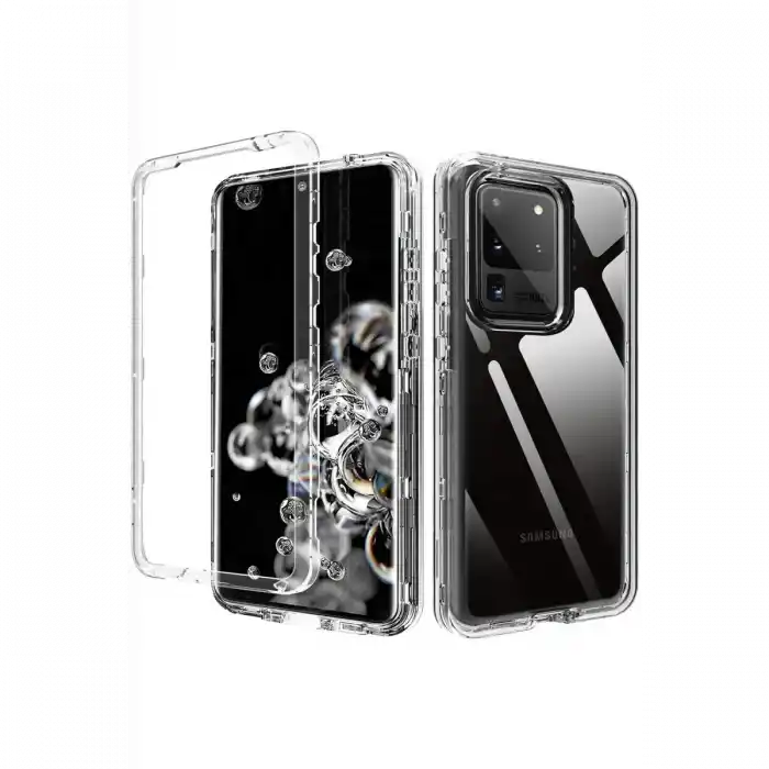 TCX  Galaxy S20 Plus Kılıf Lüx Şeffaf Silikon