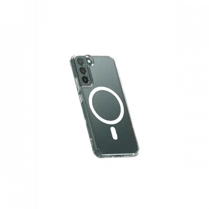 TCX  Galaxy S22 Plus Kılıf Magneticsafe Şeffaf Silikon - Şeffaf