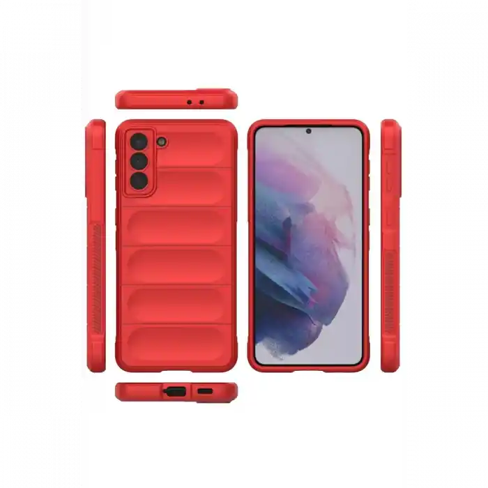 TCX  Galaxy S22 Plus Kılıf  Silikon - Kırmızı