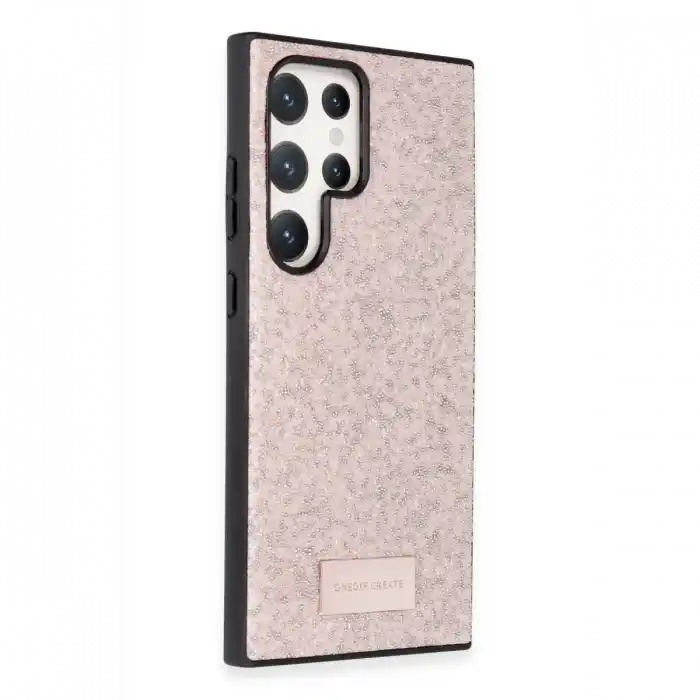 TCX   Galaxy S23 Ultra  Simli Kapak - Pembe