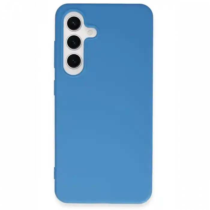 TCX  Galaxy S24 Plus Kılıf First Silikon - Mavi