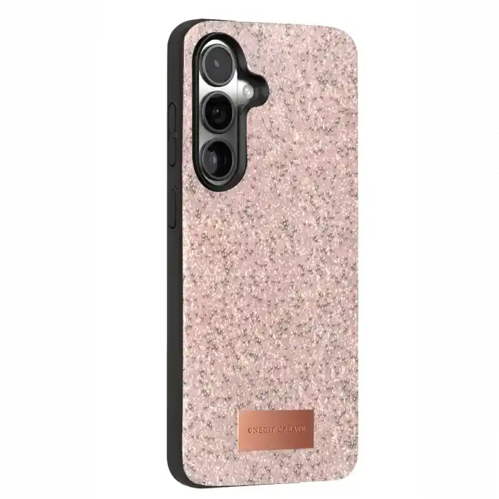 TCX   Galaxy S24 Plus  Simli Kapak - Pembe