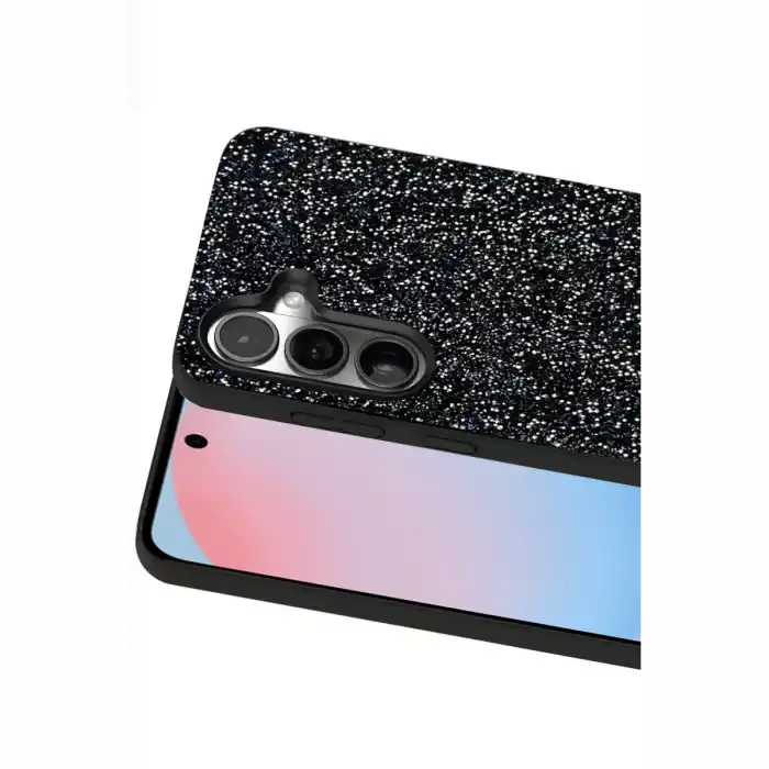 TCX   Galaxy S24 Plus  Simli Kapak - Siyah