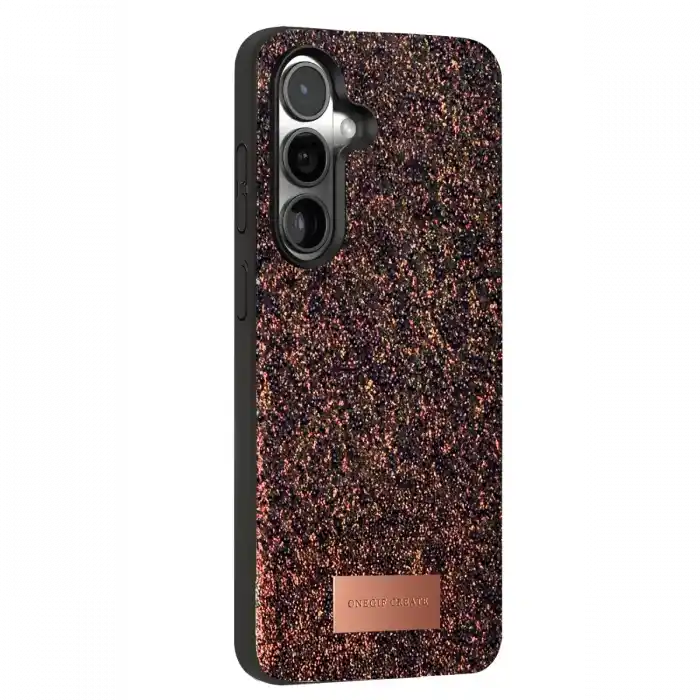 TCX   Galaxy S24  Simli Kapak - Derin Mor