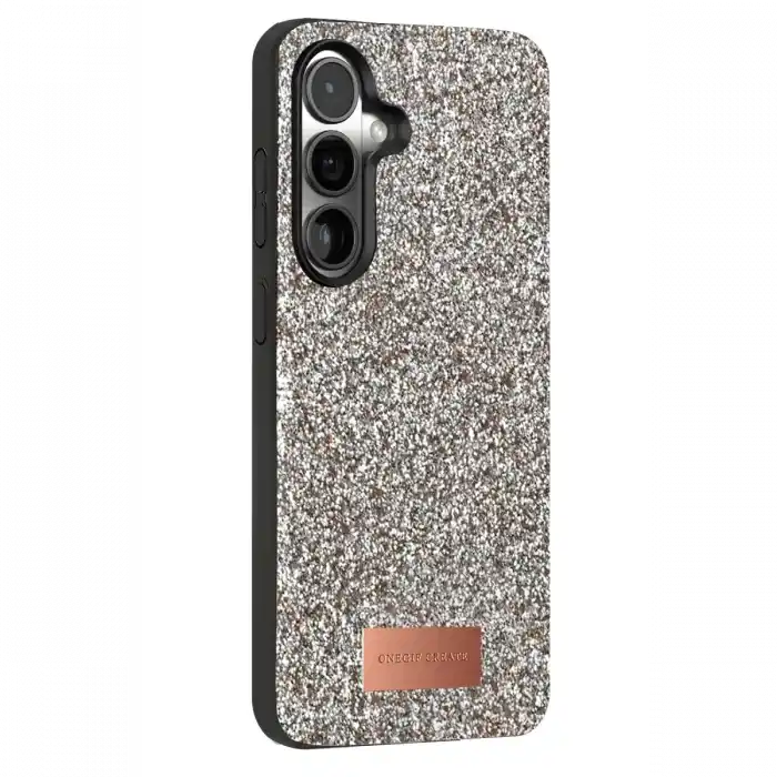 TCX   Galaxy S25 Plus  Simli Kapak - Gümüş
