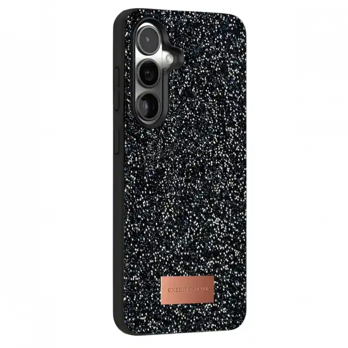 TCX   Galaxy S25 Plus  Simli Kapak - Siyah