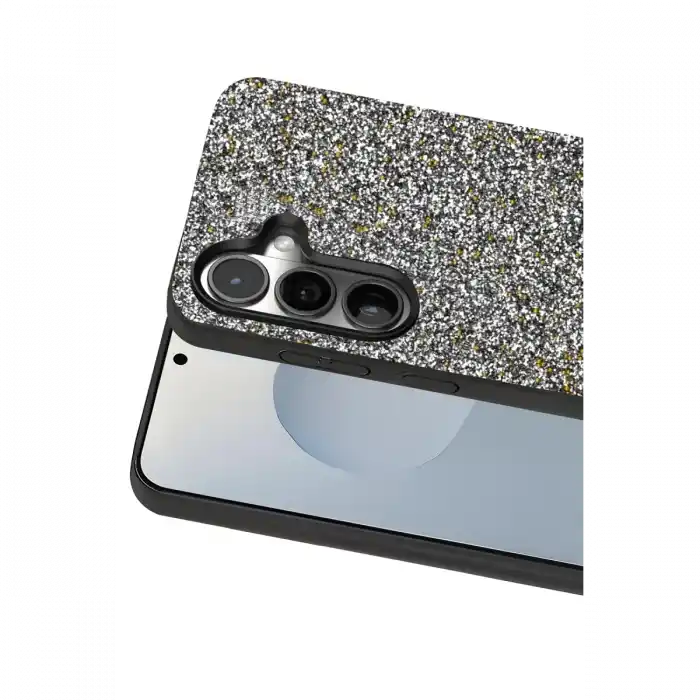 TCX   Galaxy S25  Simli Kapak - Gold