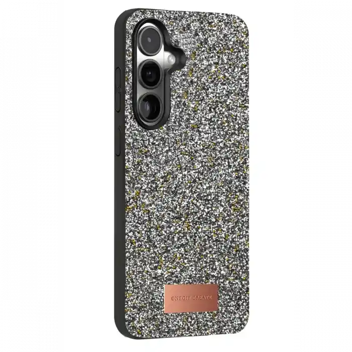 TCX   Galaxy S25  Simli Kapak - Gold