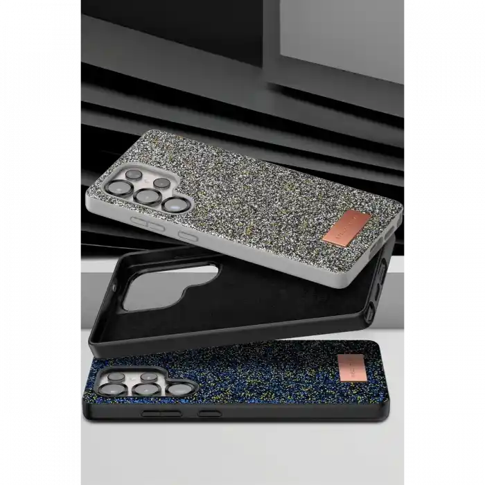 TCX   Galaxy S25 Ultra  Simli Kapak - Pembe