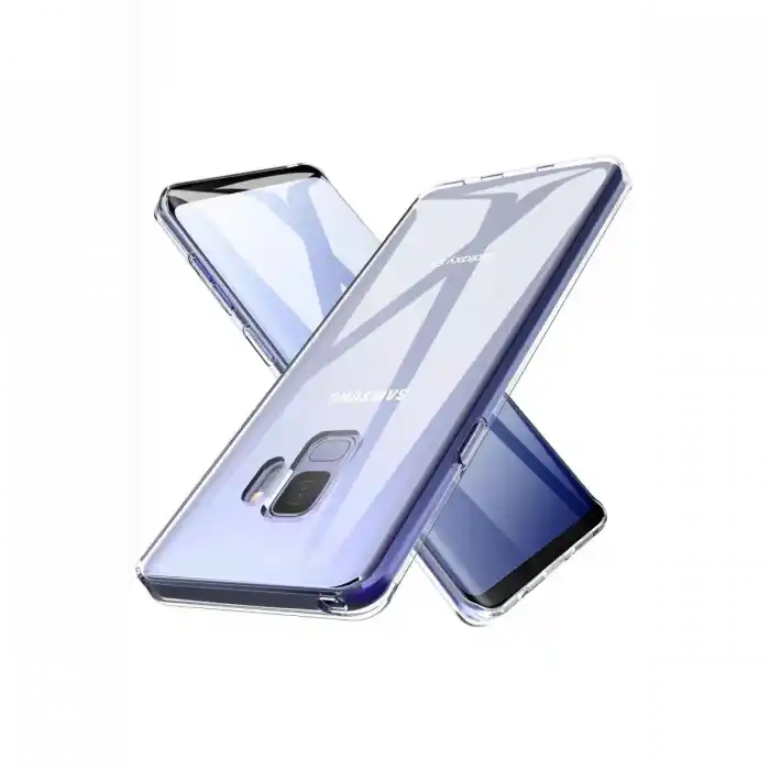 TCX  Galaxy S9 Kılıf Lüx Şeffaf Silikon