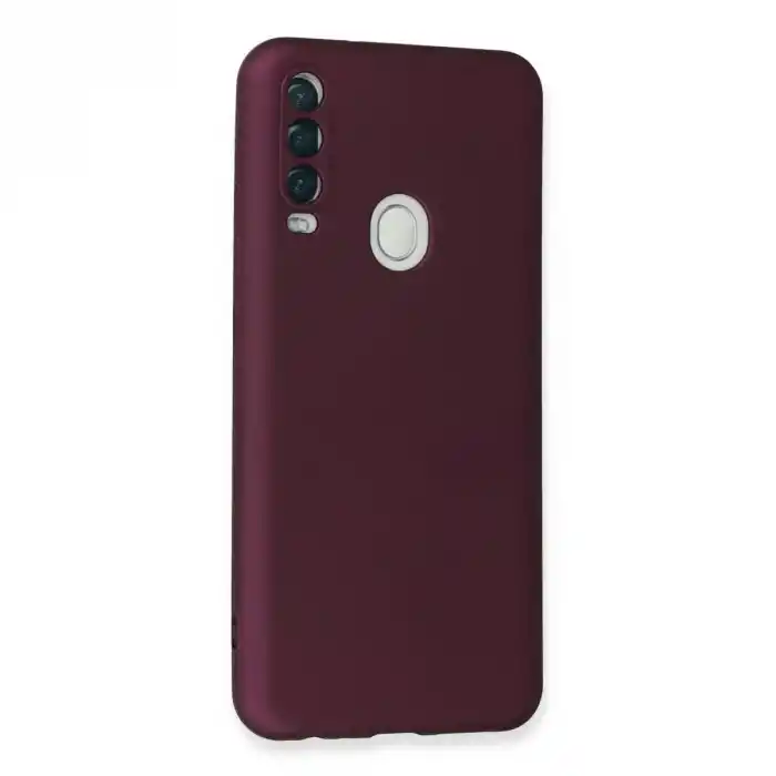 TCX General Mobile Gm 20 Pro Kılıf First Silikon - Mürdüm