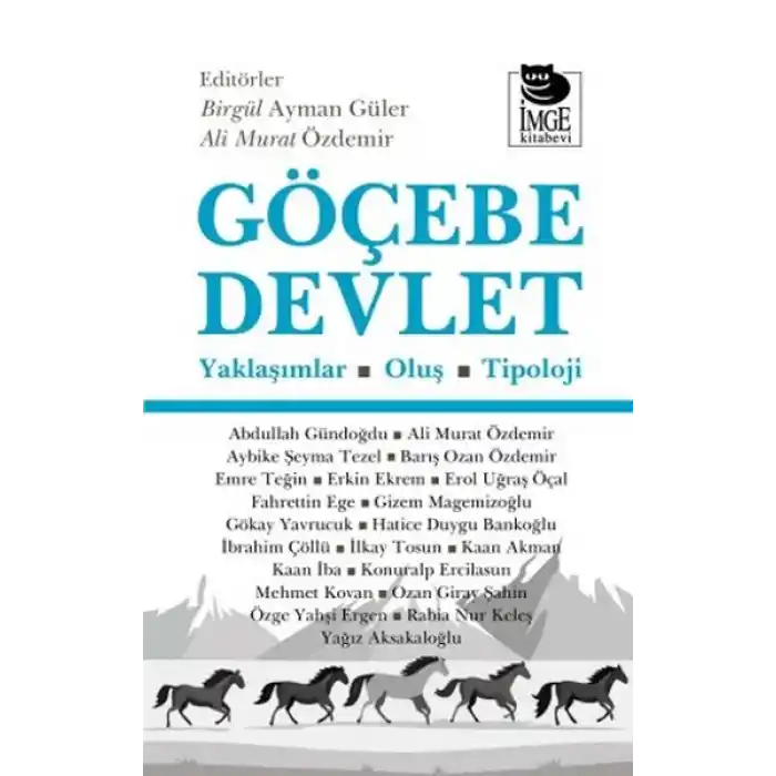 TCX Göçebe Devlet Yaklaşımlar - Oluş - Tipoloji
