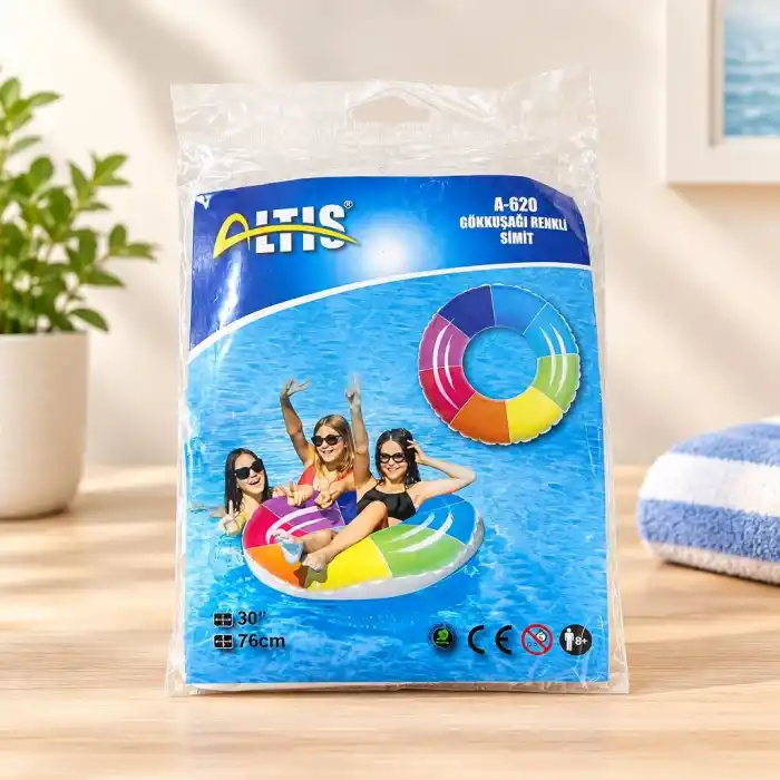 TCX Gökkuşağı Renkli Simit 76 cm