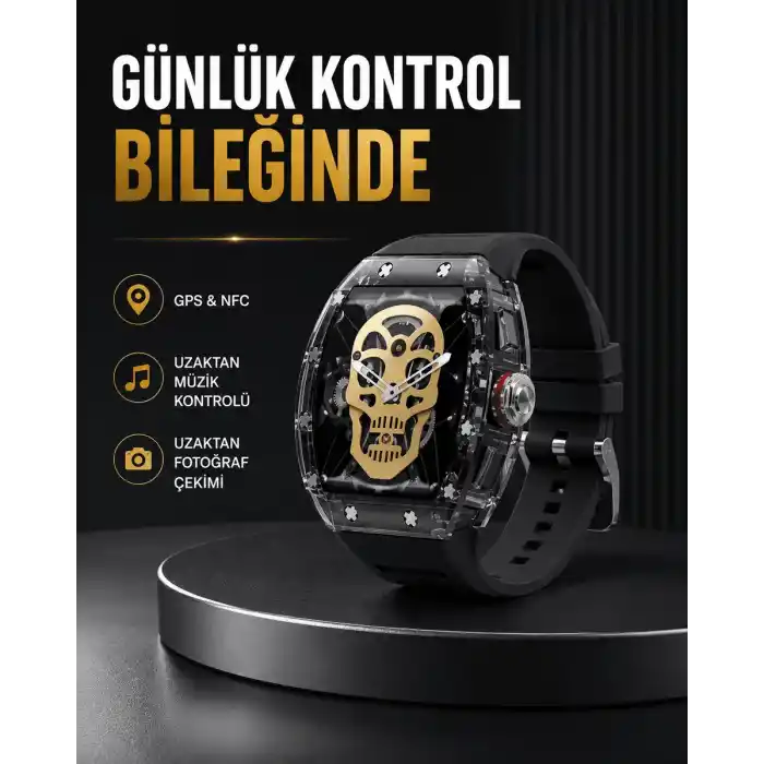 TCX GPS ve NFC Özellikli Akıllı Saat iOS Android Uyumlu