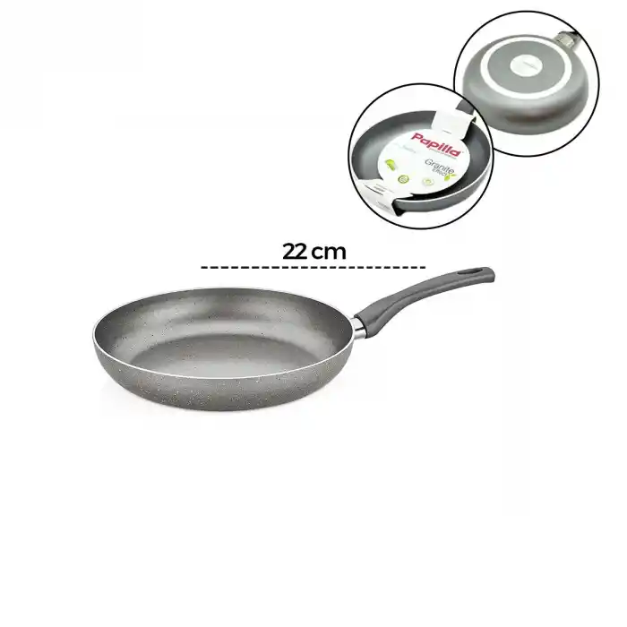 TCX Granit Tava 22 cm Tek Saplı