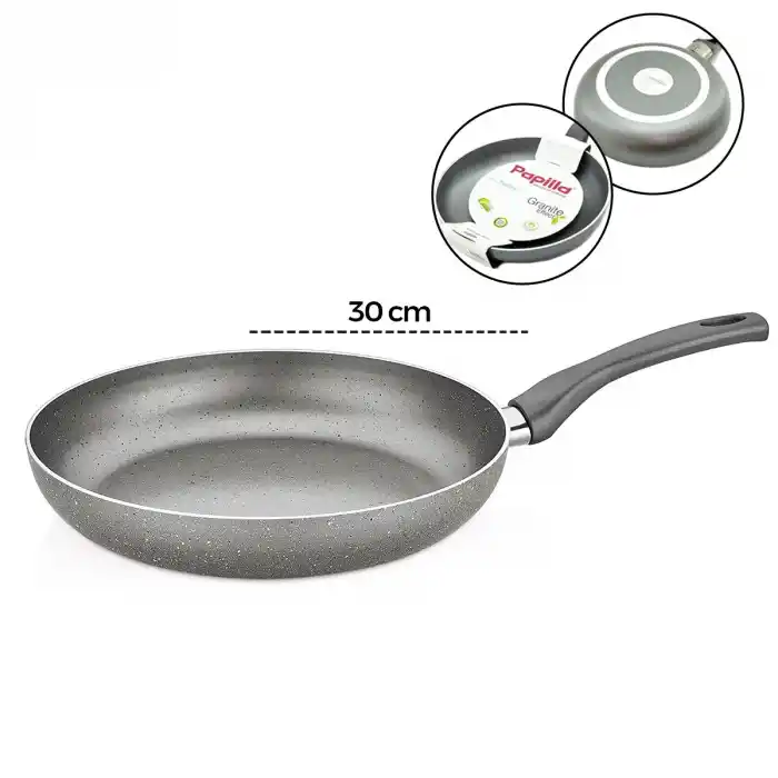 TCX Granit Tava 30 cm Tek Saplı