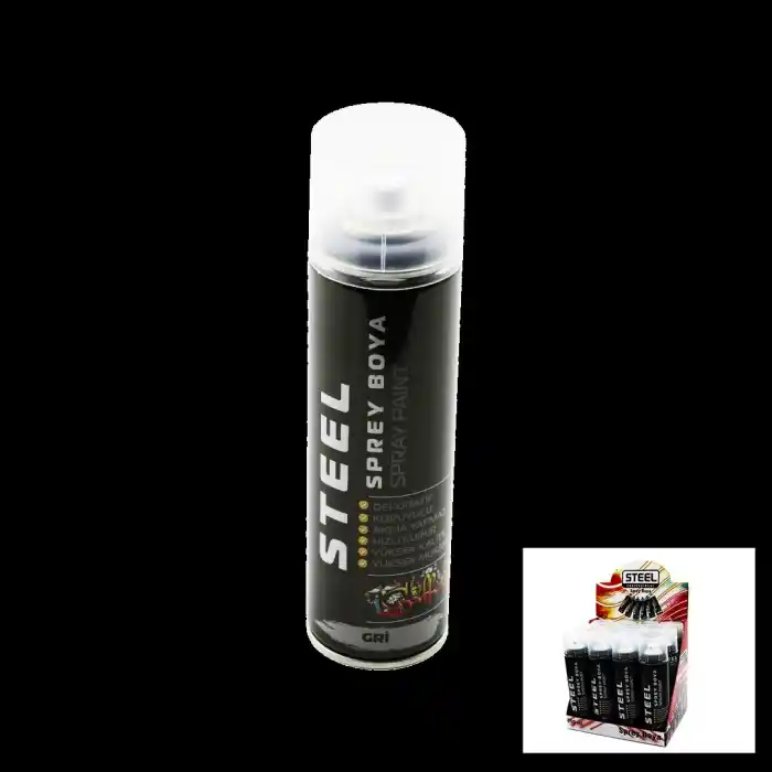 TCX Gri Sprey Boya 200ml