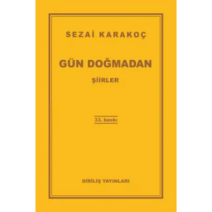 TCX Gün Doğmadan