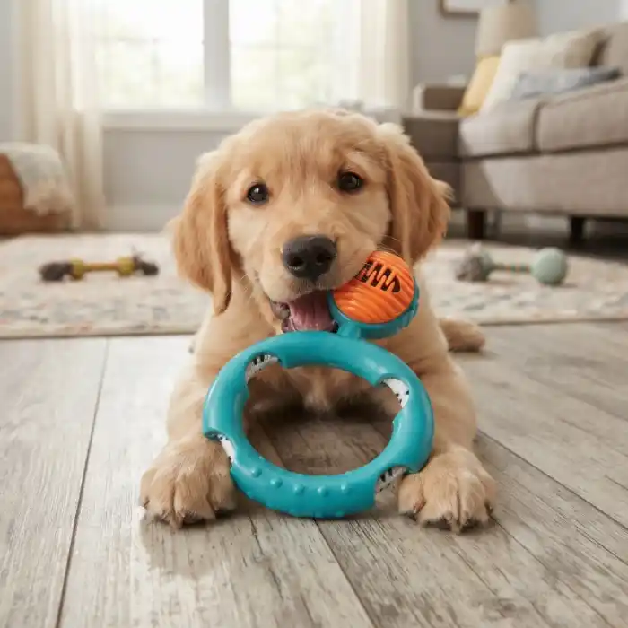 TCX HALATLI DİSK KÖPEK ISIRMA OYUNCAĞI - MAMA ÖDÜLLÜ MEKANİZMA