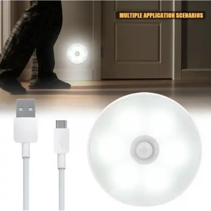 TCX Hareket Sensörlü Usb Şarjlı Led Işık Lamba