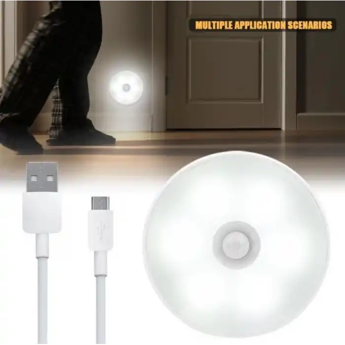 TCX Hareket Sensörlü Usb Şarjlı Led Işık Lamba