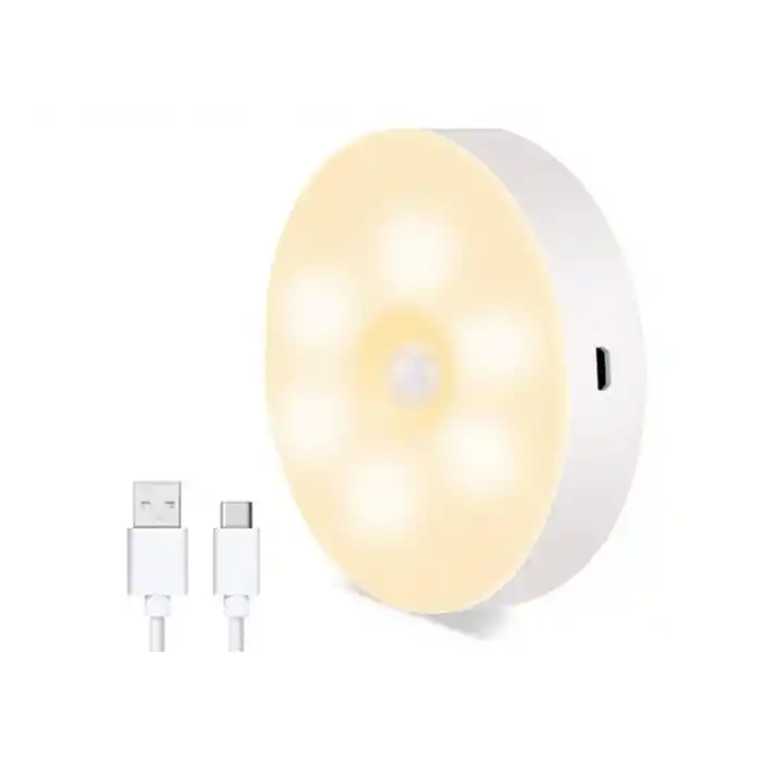TCX Hareket Sensörlü Usb Şarjlı Led Işık Lamba