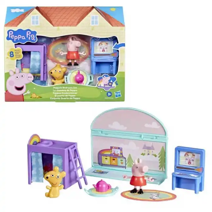 TCX HAS-G2182 PEPPA PİG ODA AKSESUAR SETİ