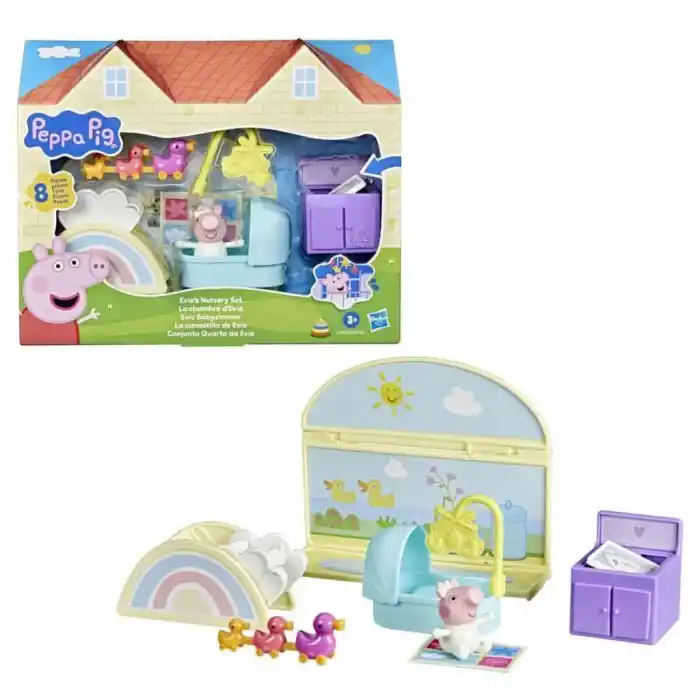 TCX HAS-G2182 PEPPA PİG ODA AKSESUAR SETİ