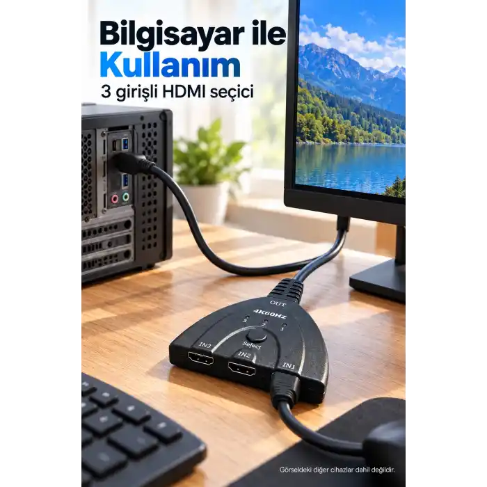 TCX HDMI Switch 2.0 ve 3D Format Destekli