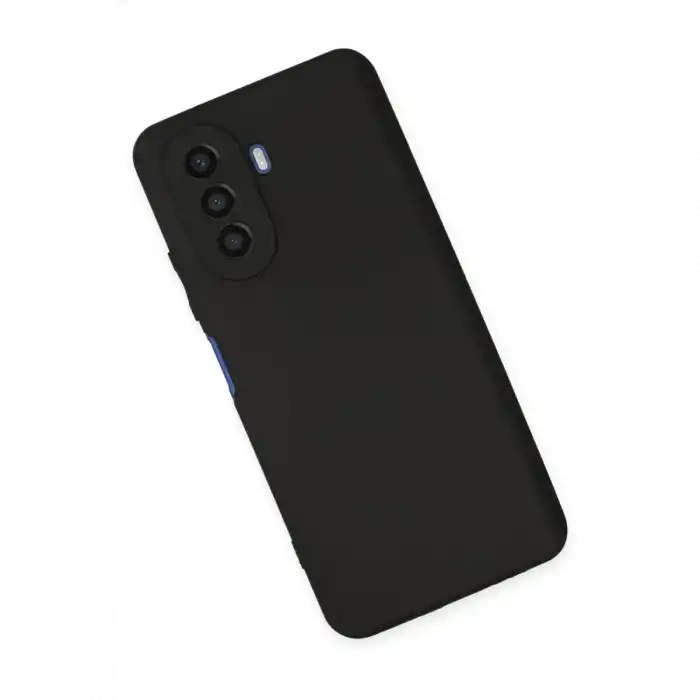 TCX Huawei Nova Y70 Kılıf First Silikon - Siyah