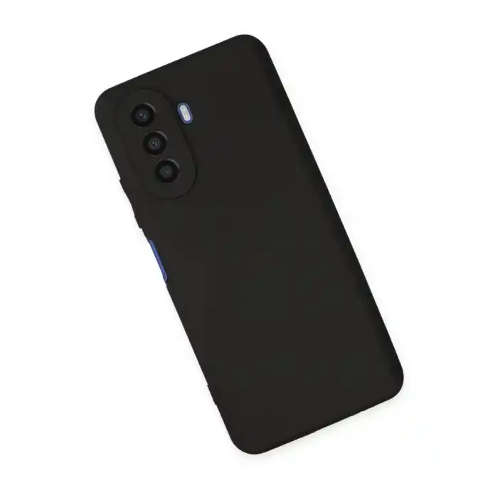 TCX Huawei Nova Y70 Kılıf First Silikon - Siyah