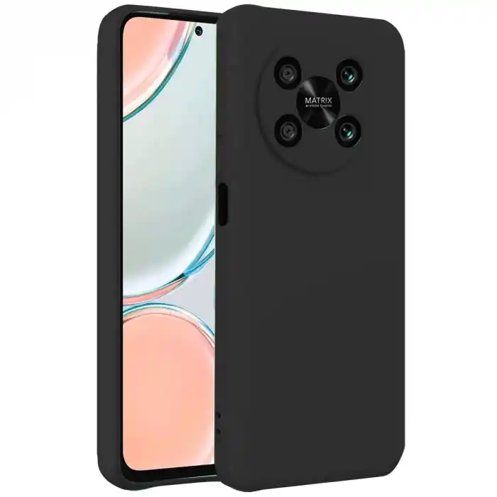 TCX Huawei Nova Y90 Kılıf First Silikon - Siyah