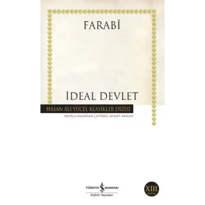 TCX İdeal Devlet - Hasan Ali Yücel Klasikleri
