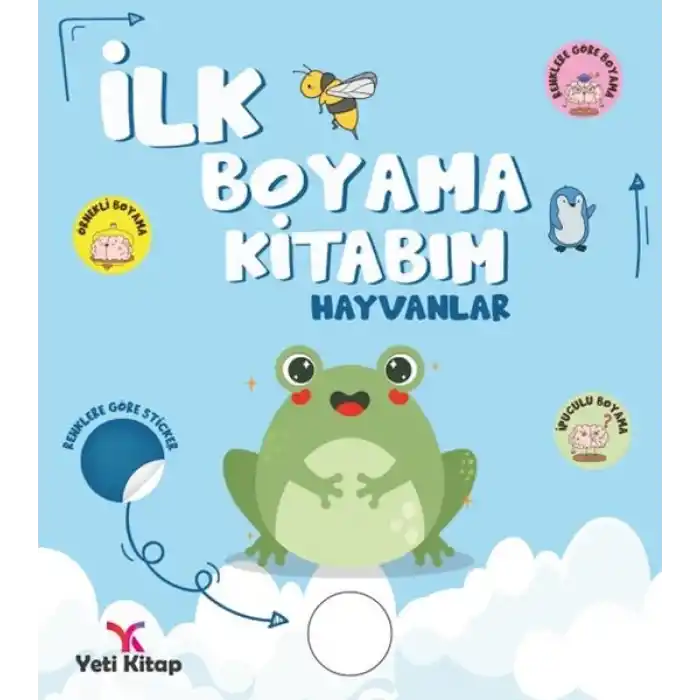 TCX İlk Boyama Kitabım Hayvanlar
