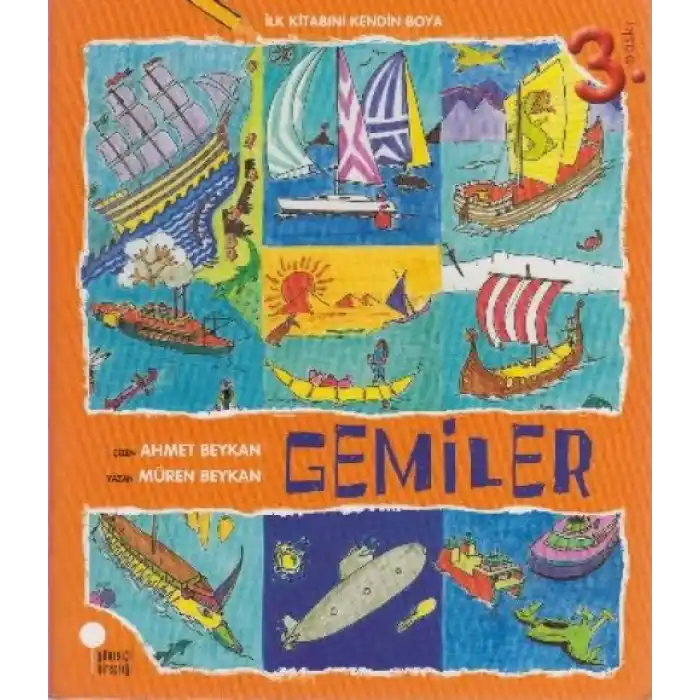 TCX İlk Kitabını Kendin Boya - Gemiler