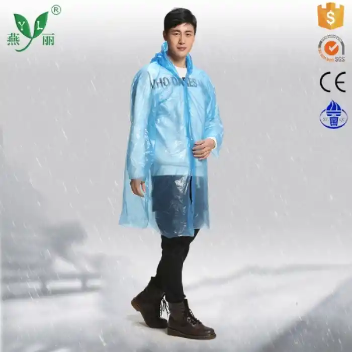 TCX İNCE ŞEFFAF YAĞMURLUK