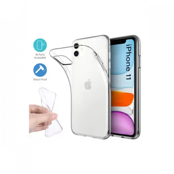 TCX  iPhone 11 Kılıf Lüx Şeffaf Silikon