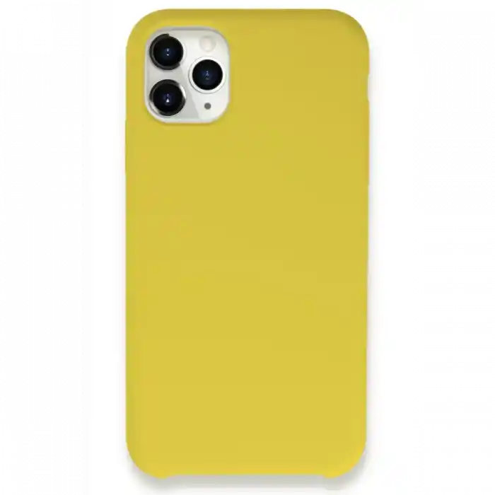 TCX  iPhone 11 Pro Kılıf  Silikon - Sarı