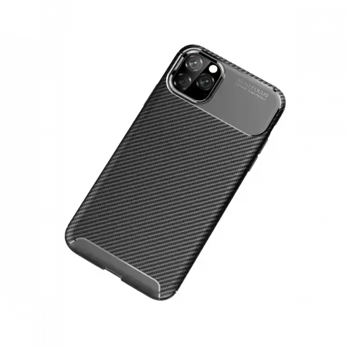 TCX  iPhone 11 Pro Max Kılıf Auto  Karbon Kapak - Siyah