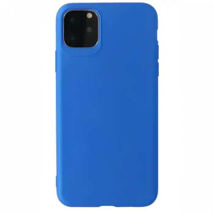 TCX  iPhone 11 Pro Max Kılıf First Silikon - Mavi