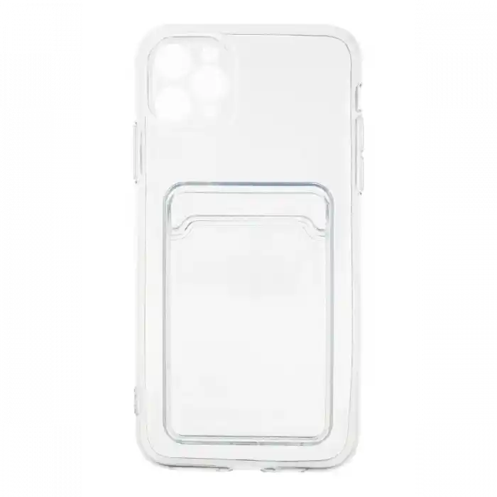TCX  iPhone 11 Pro Max Kılıf Kart Şeffaf Silikon - Şeffaf