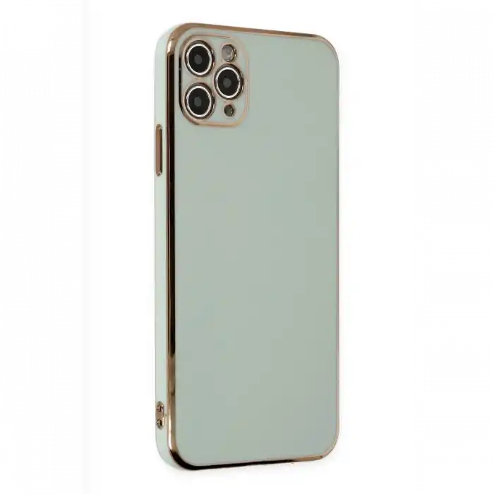 TCX  iPhone 11 Pro Max Kılıf  Silikon - Açık Yeşil