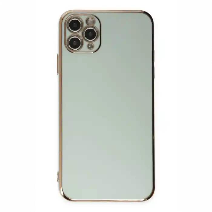 TCX  iPhone 11 Pro Max Kılıf  Silikon - Açık Yeşil