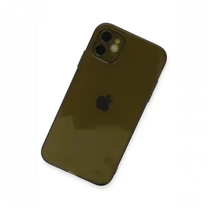 TCX  iPhone 12 Kılıf Fly Lens Silikon - Siyah