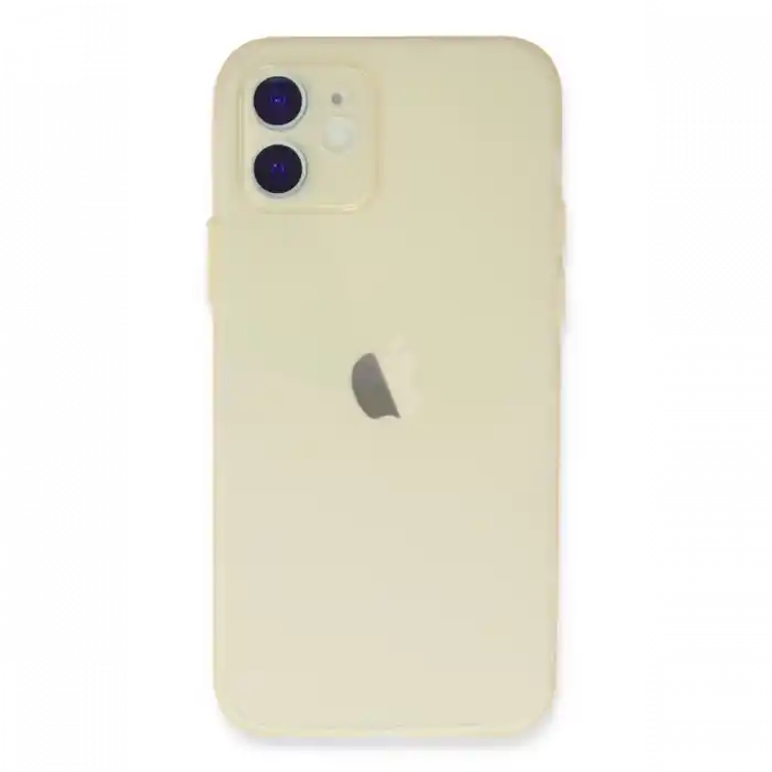 TCX  iPhone 12 Kılıf Puma Silikon - Gold