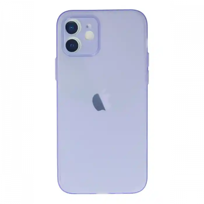 TCX  iPhone 12 Kılıf Puma Silikon - Mor