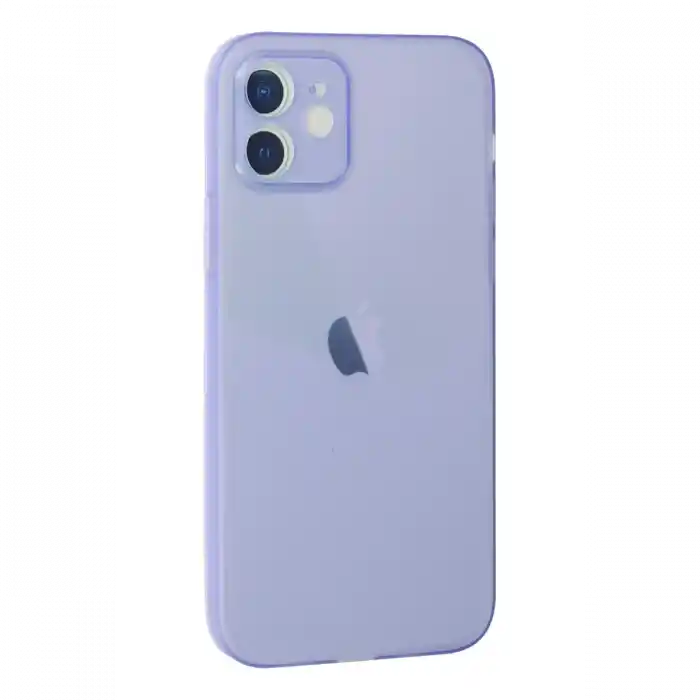 TCX  iPhone 12 Kılıf Puma Silikon - Mor