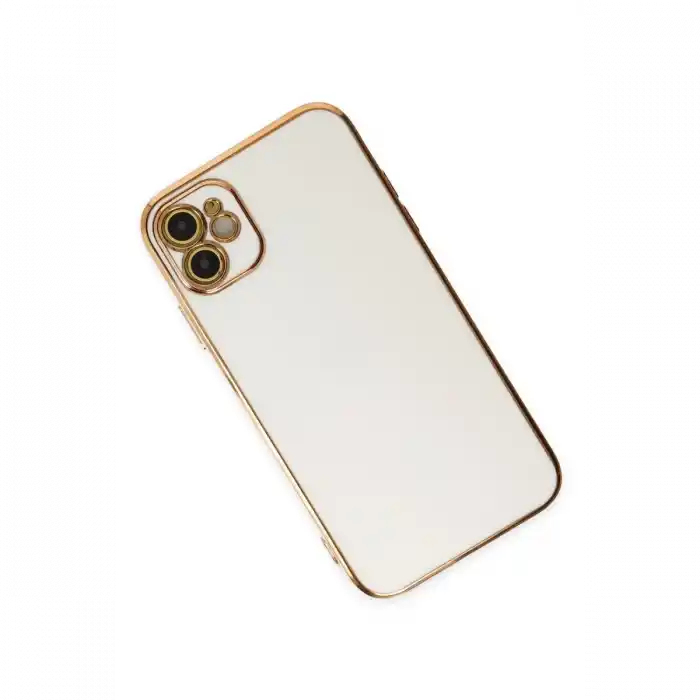 TCX  iPhone 12 Kılıf  Silikon - Beyaz