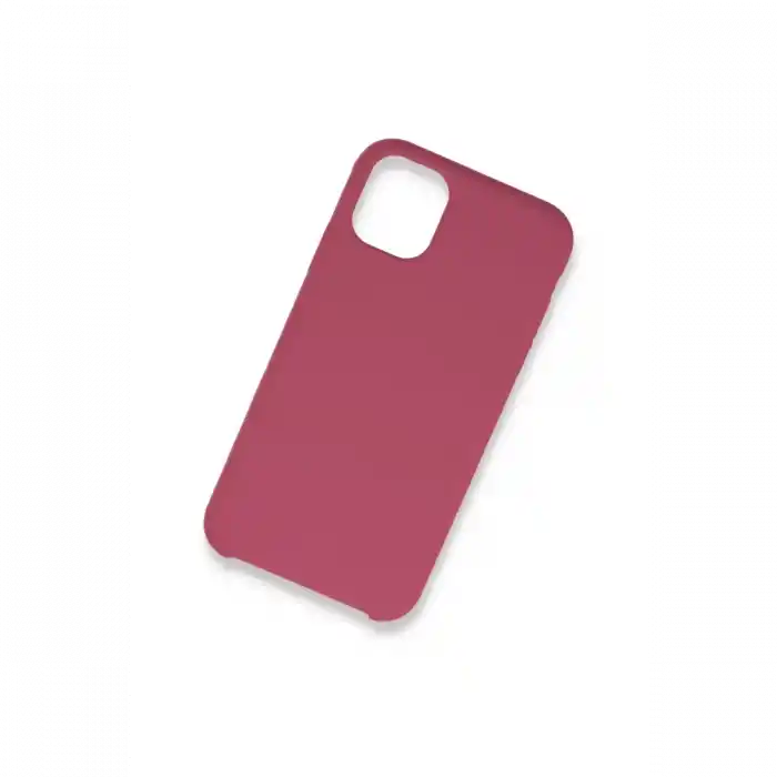 TCX  iPhone 12 Kılıf  Silikon - Fuşya
