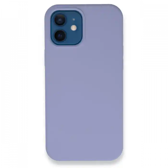 TCX  iPhone 12 Kılıf  Silikon - Lila